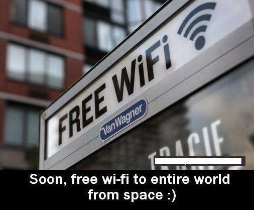 US company to beam free wi-fi to entire world from space